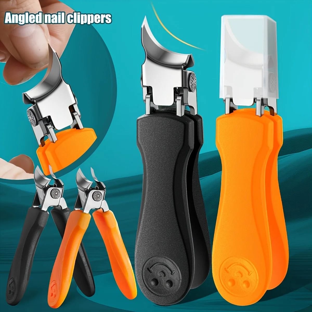 Heavy-duty Professional Nail Clippers Thick Hard Toenails Large Qme
