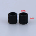 Anti-rotation MMCX IE40 Earphone Fixing Adapter 1 Pair Rubber Sleeve Qme BK2
