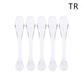 Plastic Cosmetic Spatulas Precision Scoop Tools Eye Cream Qme Transparent