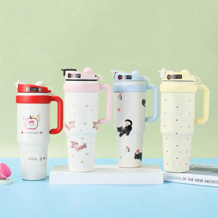 1 Stainless Steel Insulated Refrigerated Ton Capacity Cup Handle Car Qme