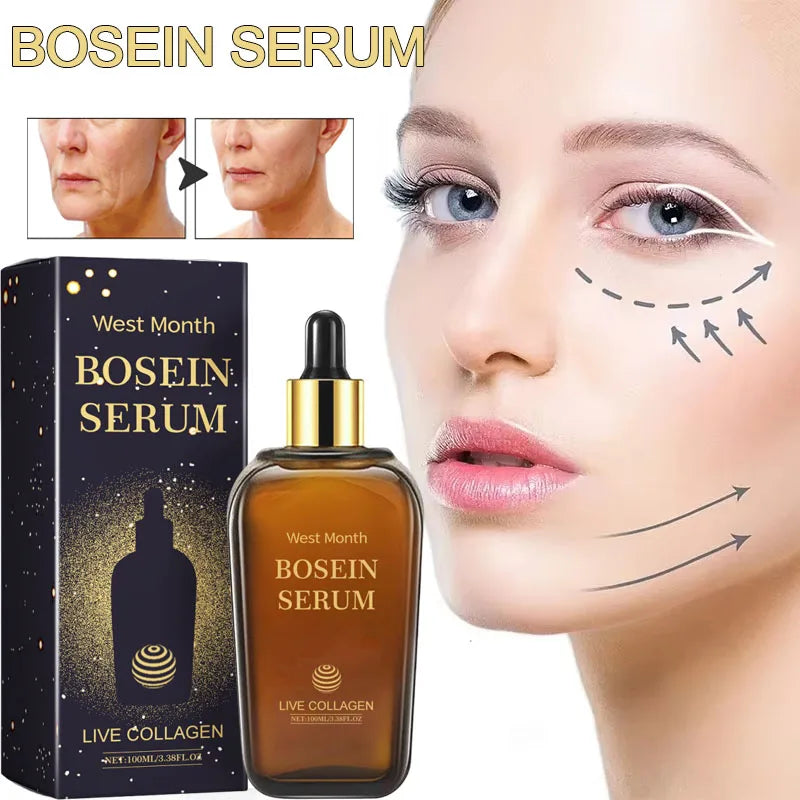 Face Bosein Serum Brightening Skin Tone Replenishing Collagen Repairing Increasing Skin Elasticity Moisturizing Essence Lotion Qme