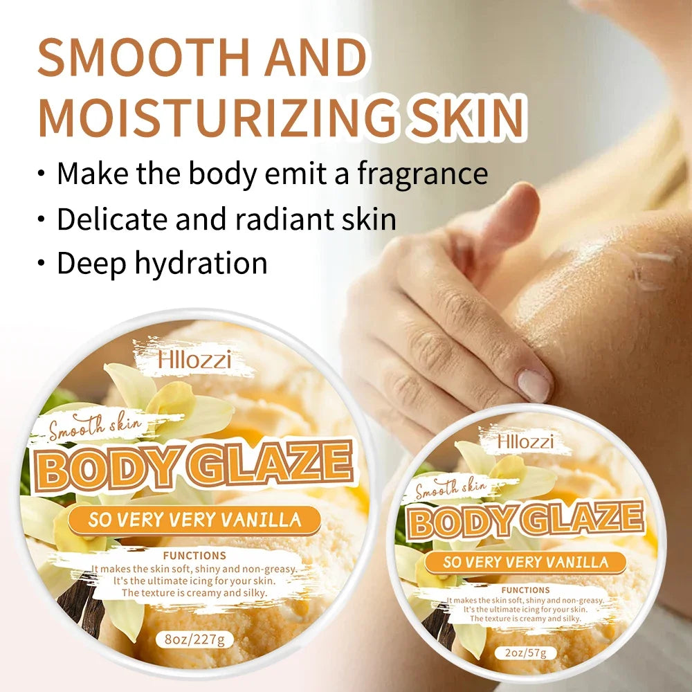 Vanilla Body Glaze Nourishing Moisturizing Skin Care Butter Qme