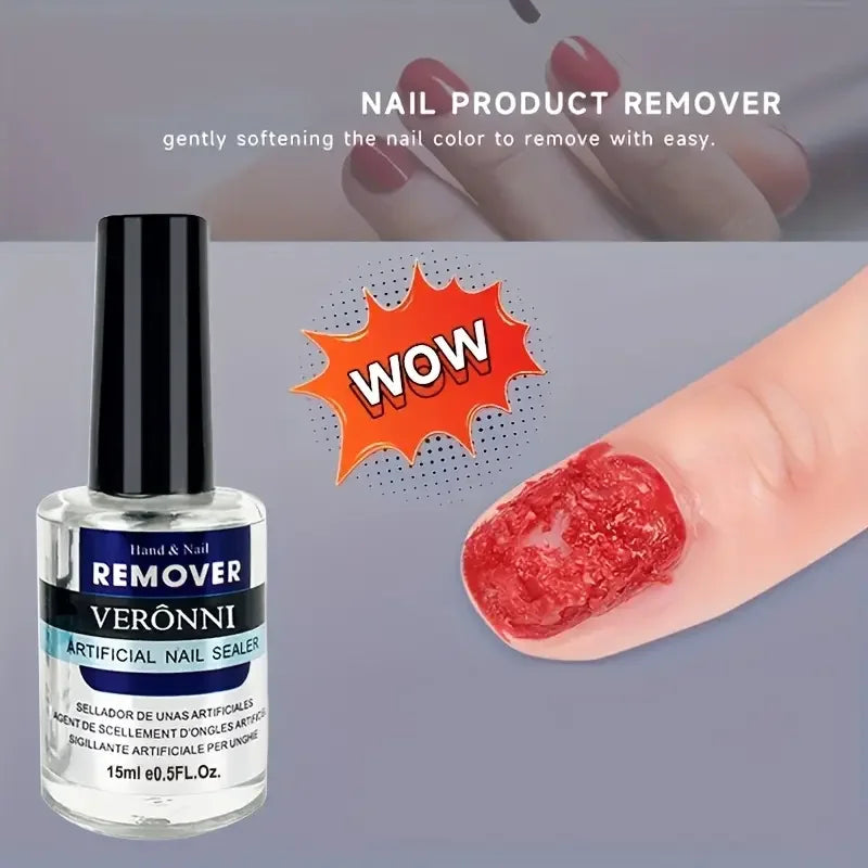 Crack-free Nail Glue Remover Non-damaging Cuticle Oil Clean Without Qme