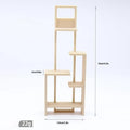 1 12 Mini Display Stand Chinese Storage Rack Model Doll House Qme A