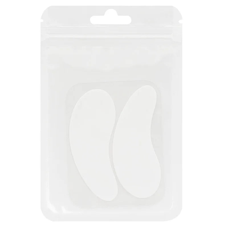 Reusable 1Pair Eye Pads Silicone Stripe Lash Lift Eyelash Extension Qme White China Mainland