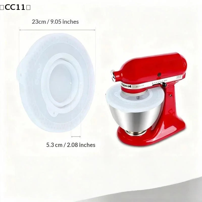 DIY Accessories Silicone Mixers Bowl Lid Cover Suitable 4 5-5 Quart Qme