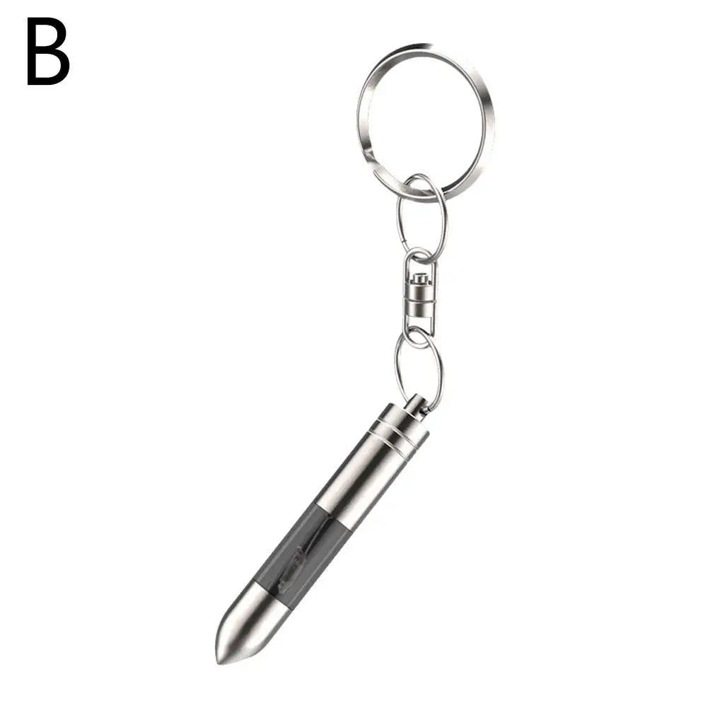 Human Body Static Eliminator Portable Anti-Static Keychain Static Electricity Remover Discharge Key Chain For Human Body Qme Shark Fin Type
