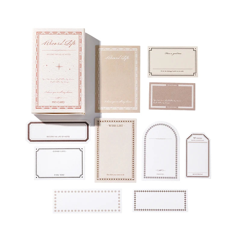 30 pcs/lot Vintage INS Loose leaf memo pad DIY Diary Album Scrapbooking hand made Stationery Craft Supplies Qme 3
