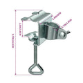CC111Pc Courtyard Umbrella Stand Clamp Heavy Duty Metal Holder Qme 1pc
