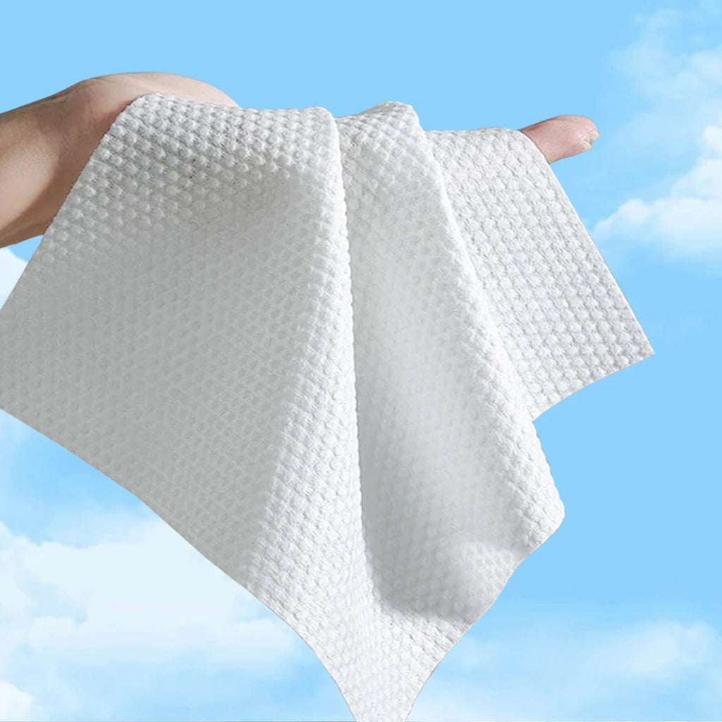 12 Disposable Compressed Face Towels Thick Large Individually Qme