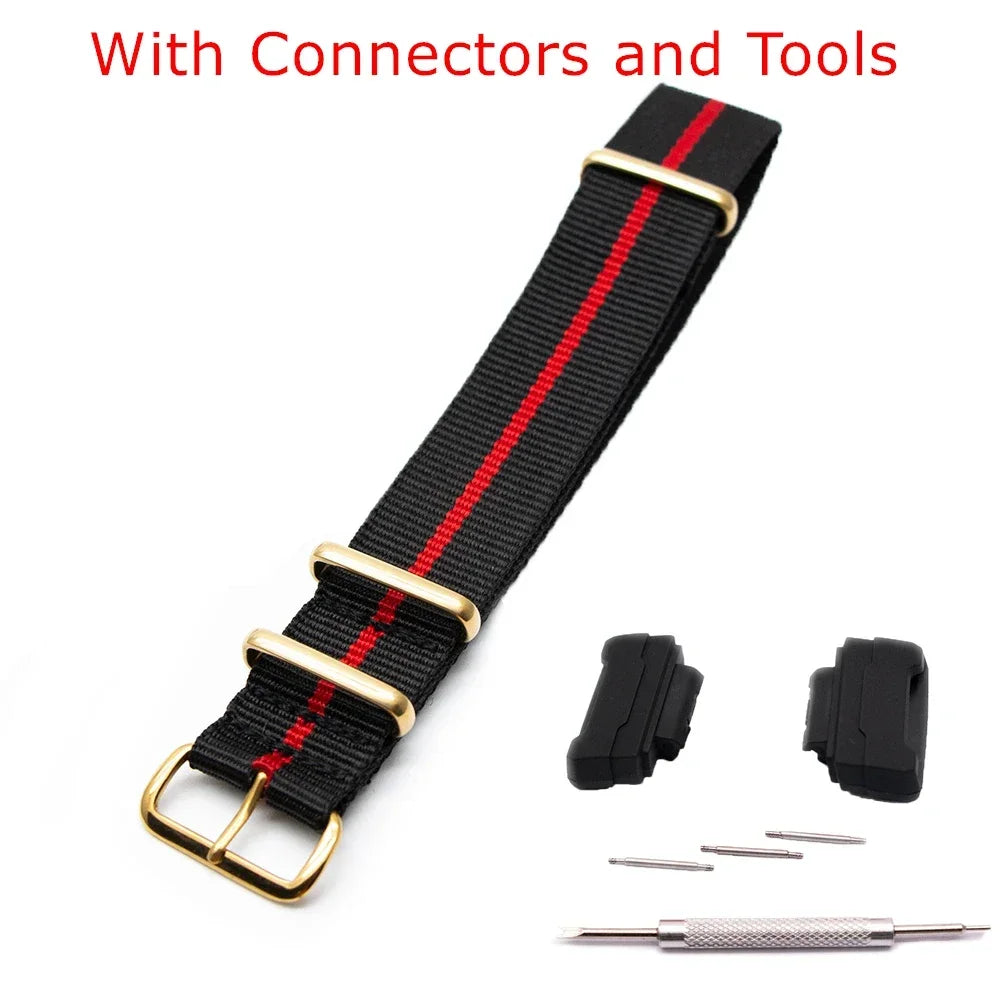 Nylon Watch Strap Casio G-shock GA100 GA120 GA110 GA400 Men Women