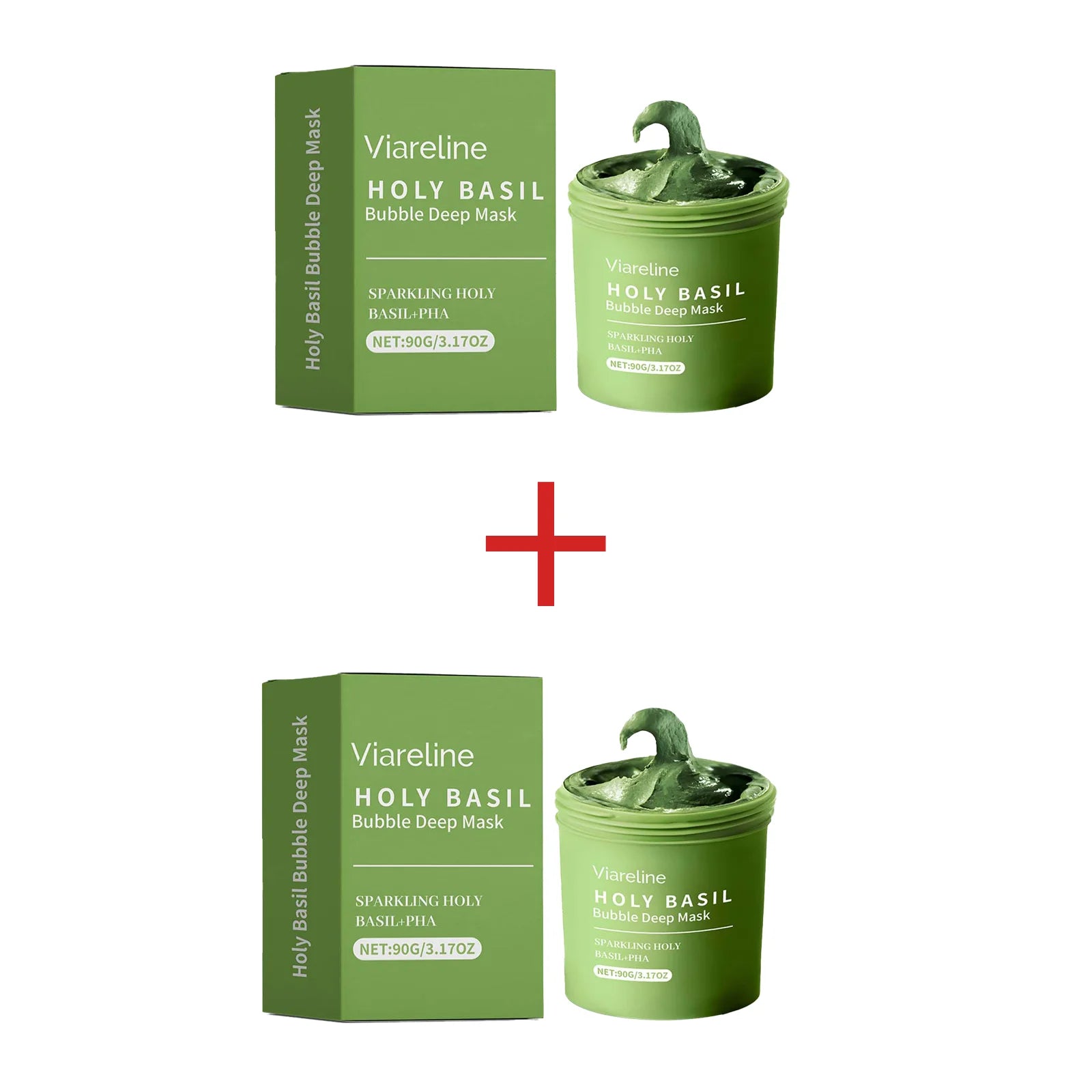 Face Cleansing Bubble Mask Deeply Shrinking Pore Cleans Blackhead Oil Control Anti-Acne Improve Rough Skin Brighten Nourish Mask Qme Buy 1 get 1 free