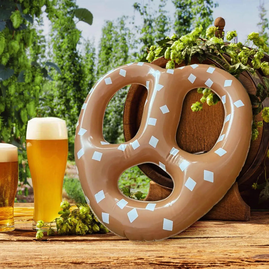 Oktoberfest Decorations 5 Pieces Pretzel Party Supplies 15 Inch Inflatable Party Balloons For Birthday Event Festival Christmas Qme