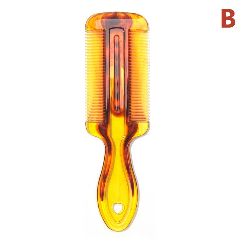Double Sided Head Lice Comb Handle Fine Tooth Flea Removal Hair Qme B