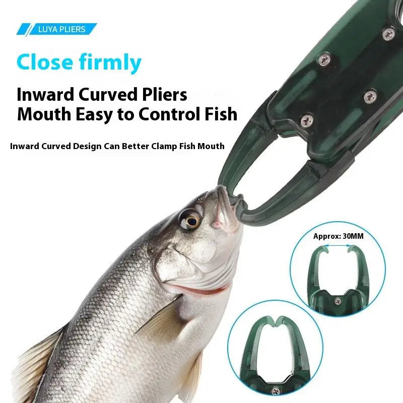 Weight Scale Fishing Accessories Lip Gripper Fish Plier Hand Grip Qme