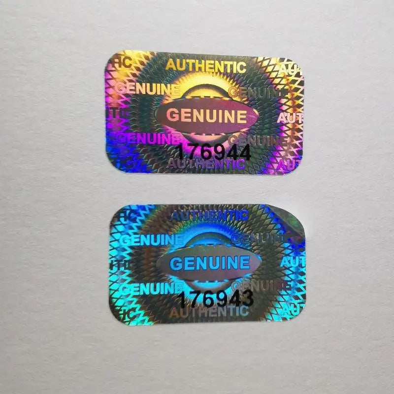 60 120 Holographic Warranty Void Laser Label Security Seal Tamper Qme