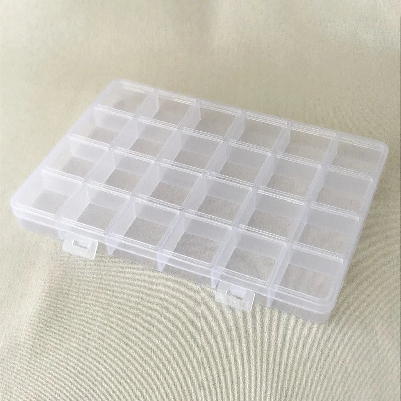 Jewelry Earring Bead Screw Holder Case Display Organizer Qme