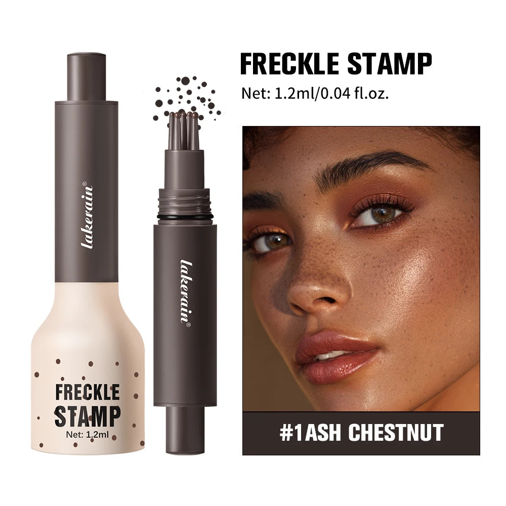 Natural Realistic Freckle Pen Smudge-proof Waterproof Long-lasting Qme 01 Ash Chestnut 1.2ml