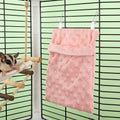 5Pcs Sugar Glider Sleeping Bag Soft Warm Nest Hanging Hammock Cage Bed Small Animal Hideout Hamster Squirrel Hanging Hamster Bed Qme Default Title