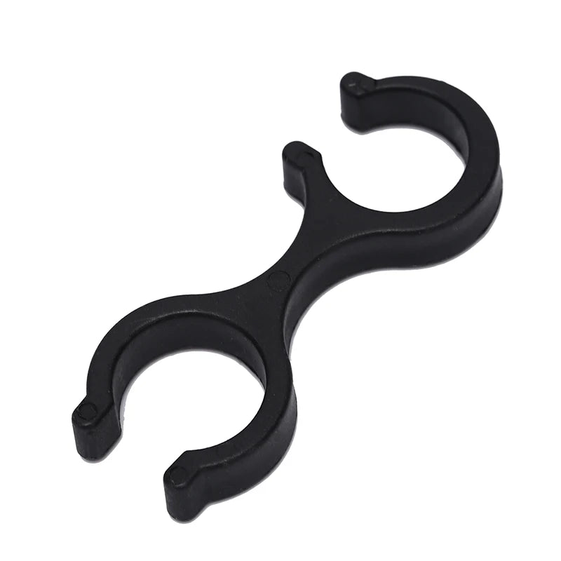 Outdoor Hiking Poles Buckle Cane Clip Accessories Plastic Walking Qme