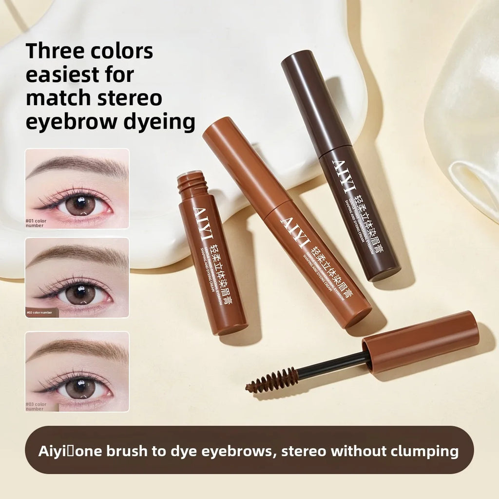 Smudge Proof Brow Mascara AIYI Waterproof Long Lasting Natural Qme
