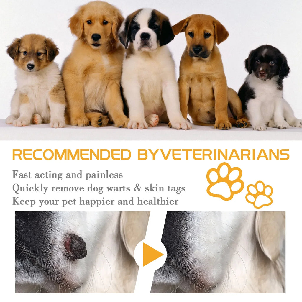 Pet Removal Wart Cream Diminish Skin Moles Corns Nourish Skin Wart Treatment Alleviate Discomfort No Irritation Pet Repair Cream Qme
