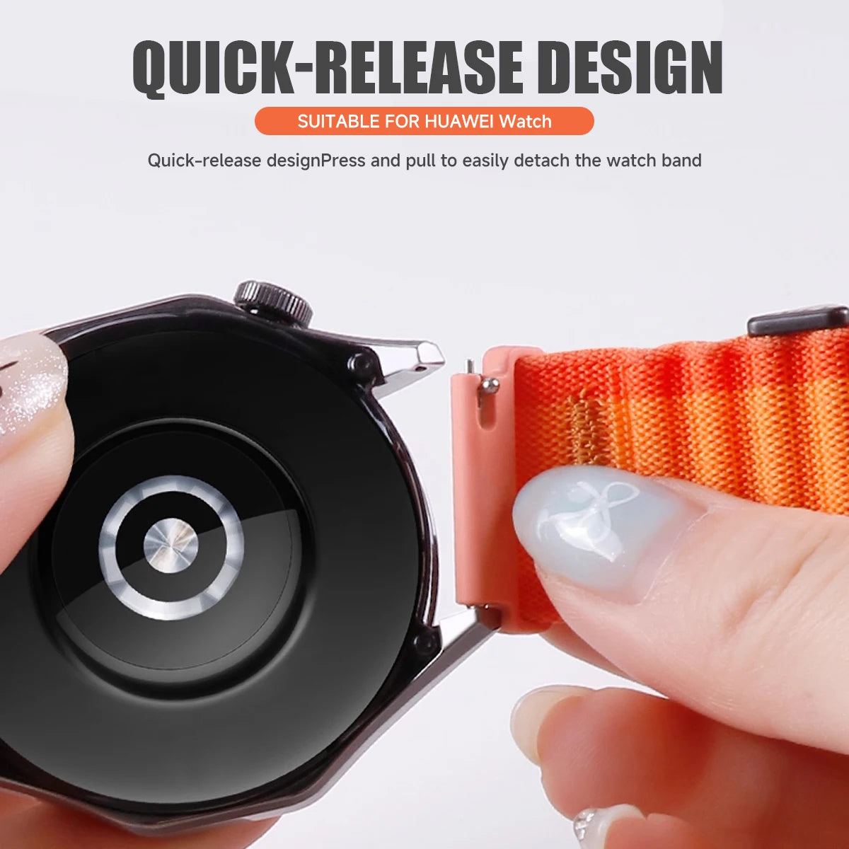QuickFit 20mm 22mm 26mm Woven Nylon Band For Garmin Fenix 8 47mm 51mm 7 7X 6 6X 5 5X Plus/Enduro 3/Epix Pro Gen 2 Strap Bracelet Qme