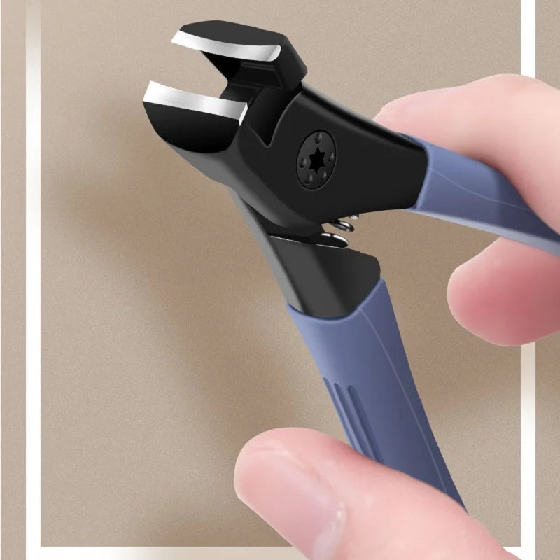 Anti-splash Nail Thick Clippers Hard Special Clipper Single Large Qme