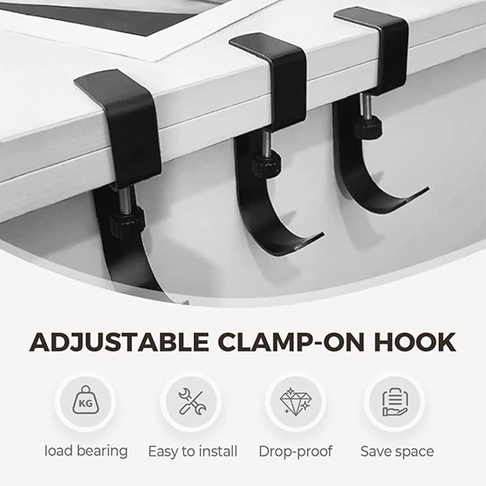 Fireplace Garland Hanger Adjustable Stocking Heavy Duty Stuffer Qme