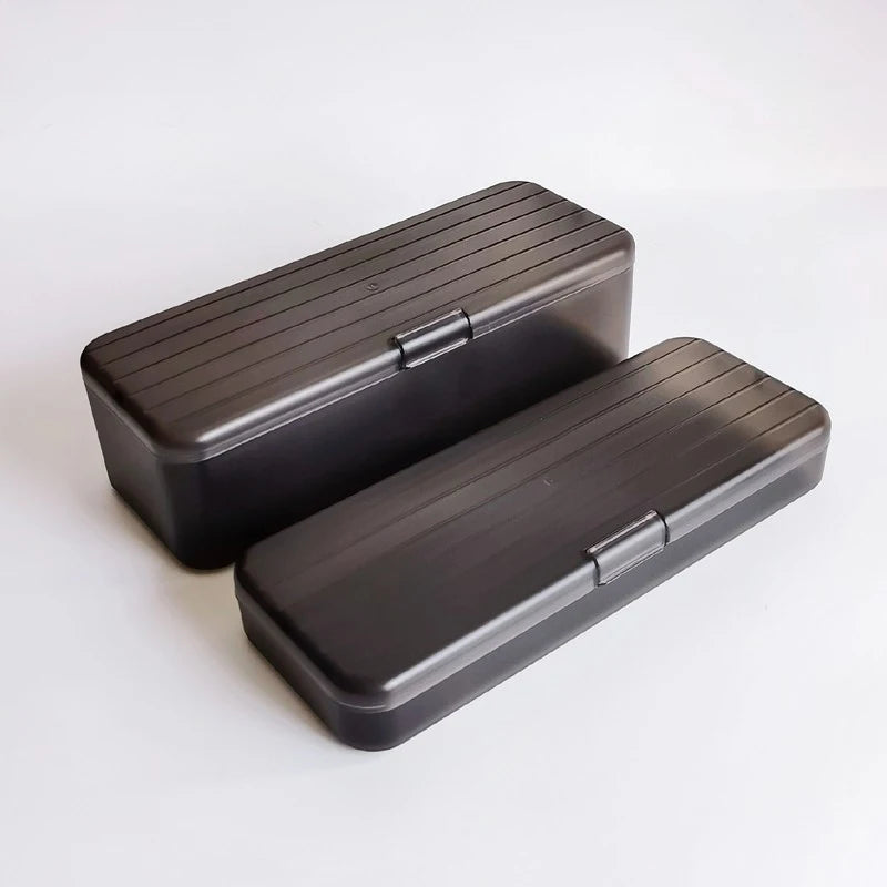 Cosmetic Storage Box Transparent Plastic Pen Holder Makeup Brush Qme