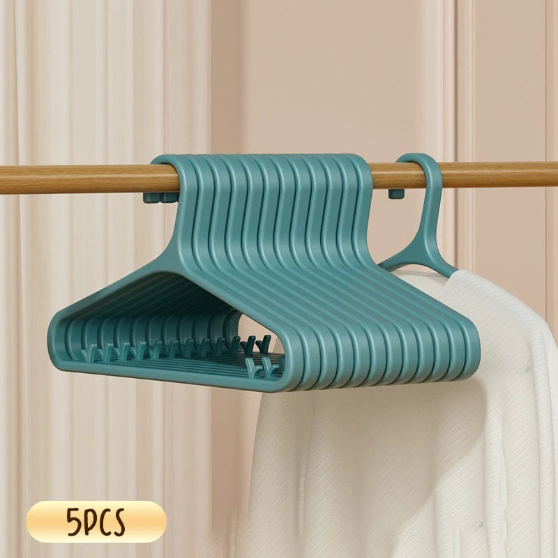Drying Rack Clothes Hanger Thickened Hangers 5 Portable Household Qme A3