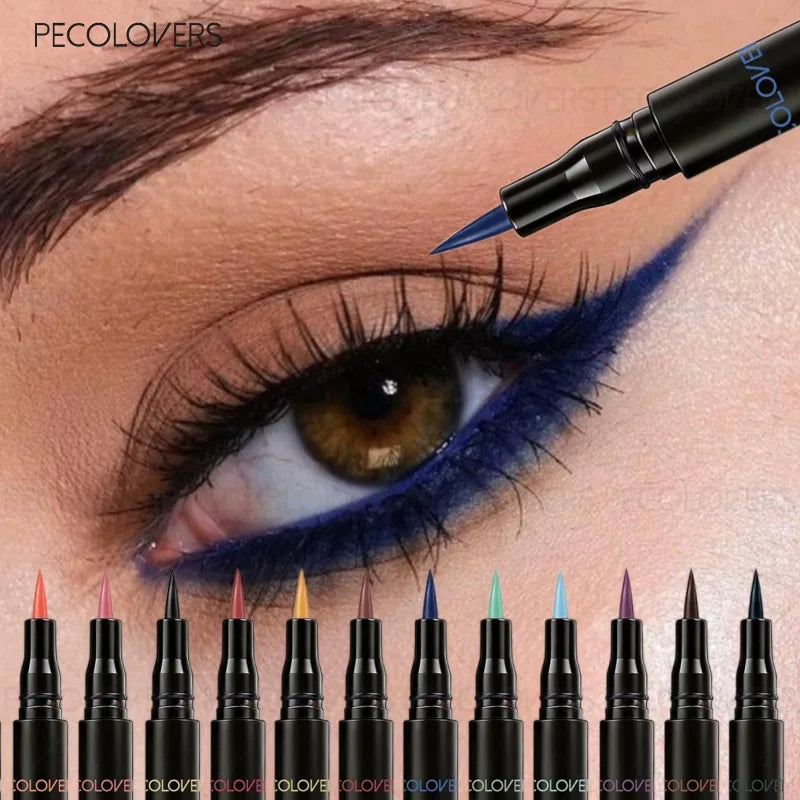 Liquid Eyeliner Pen Rendering Not Easy Smudge Waterproof Suitable Qme