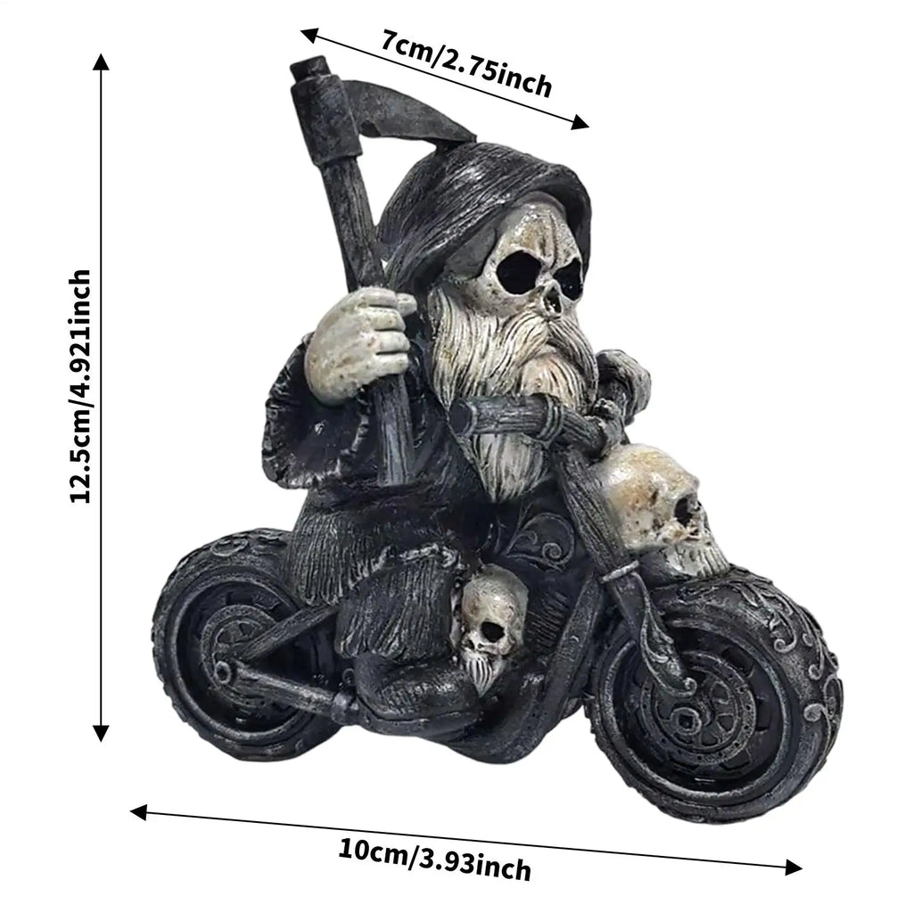 Halloween Reaper Statue Desk Decoration Decorative Figurine Themed Qme