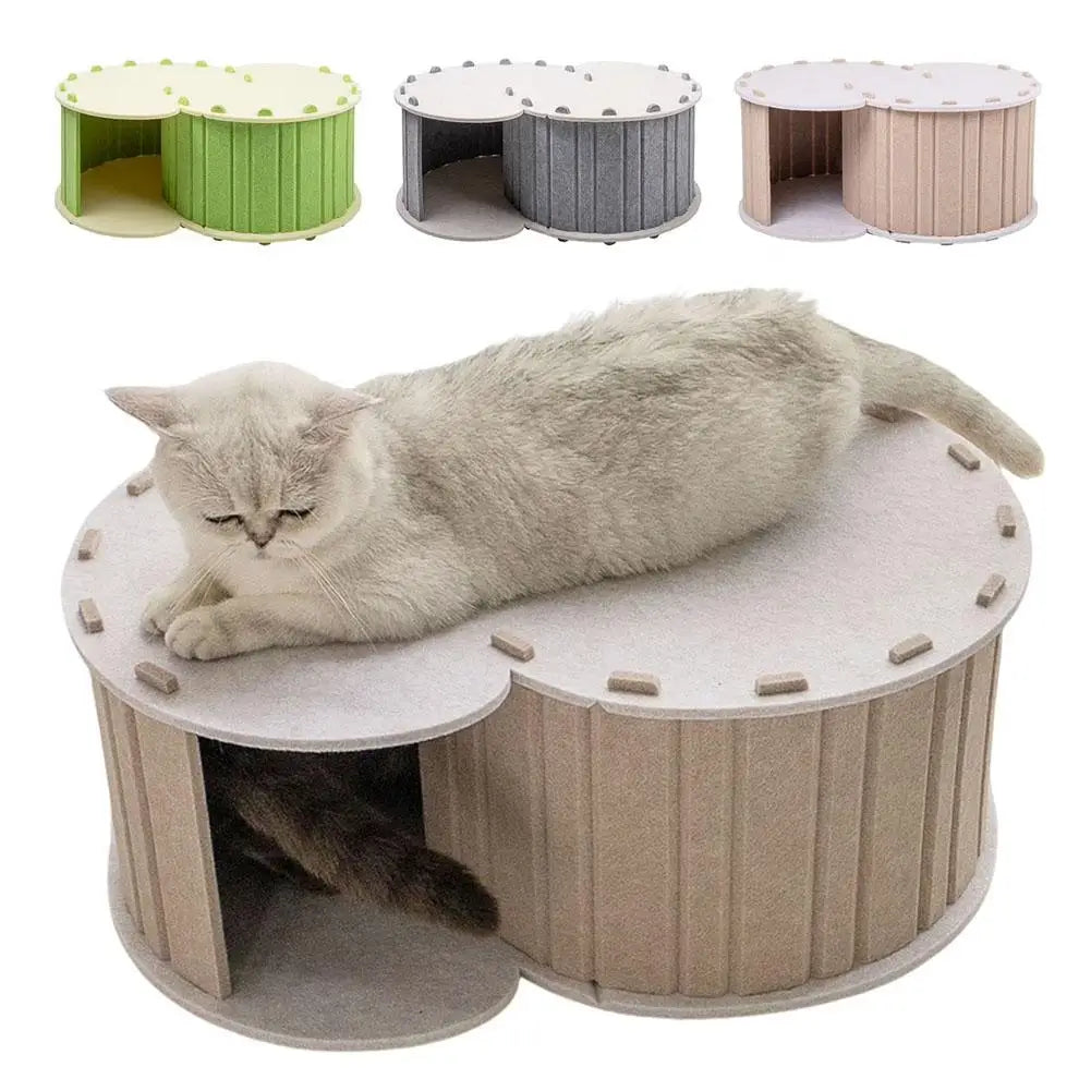 Funny Kitten Toys Pet Tunnel Cat House Supplies Multifunctional Qme