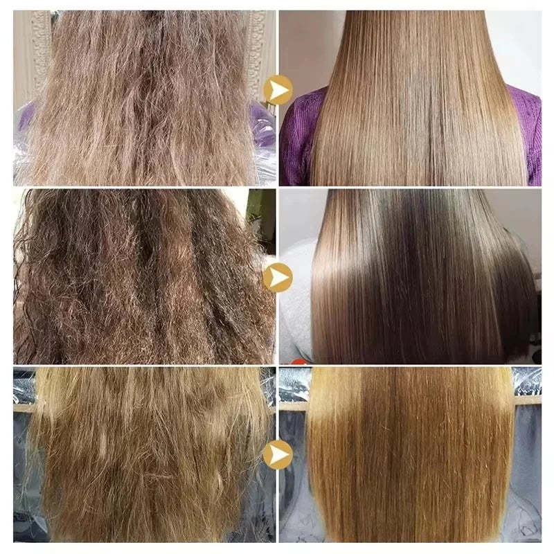 Deep Repair Keratin Hair Mask 5 Second Magical Damage Frizzy Soft Smooth Shiny Hair Treat Moisturize Hair Repair Hair Care Mask Qme