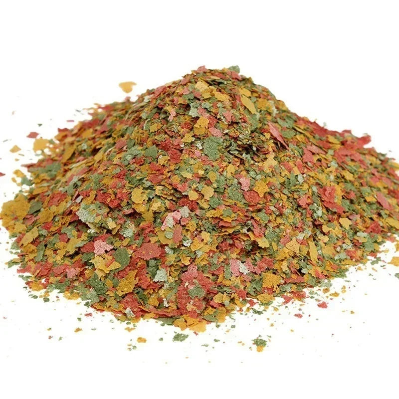 Tropical Ornamental Fish Thin Slice Food Aquarium Feed Seedling Qme