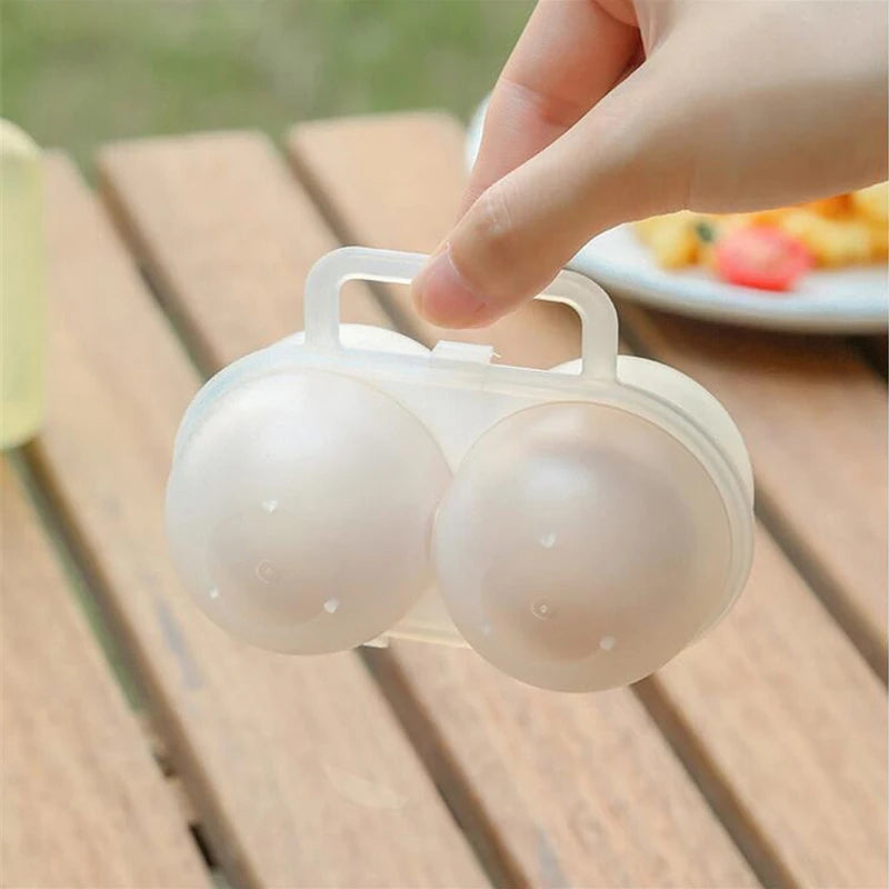 Save Space Refrigerator Egg Dispenser Fixed Portable Storage Box 2 Qme