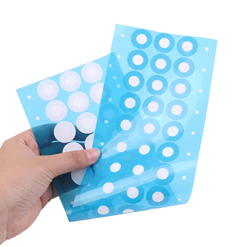48Pcs/sheet Synthetic Filter Paper Sticker For Under Wide Mouth Jar Lid Mushroom Cultivation Supplies Qme