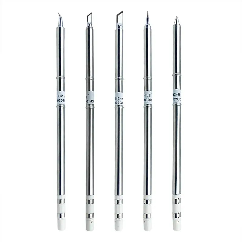 T12 I ILS J02 JL02 K KU Soldering Iron Tips Hakko Fx951 DIY Electric Qme
