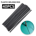 40 Pcs 200mm Length PP Black Plastic Welding Rods For Car Bumper Repair Welder Tool Herramientas Ferramentas Taladros Multitool Qme Default Title