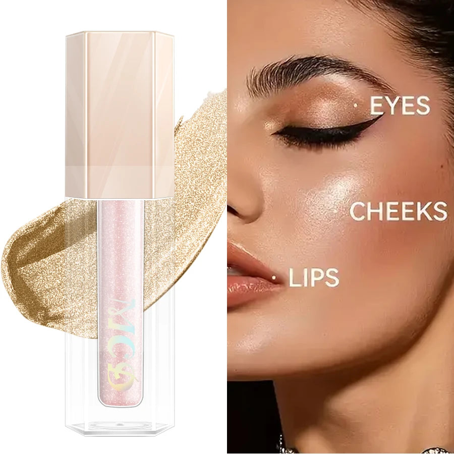 7Color Professional Bright-colored Contouring Liquid Highligth Qme