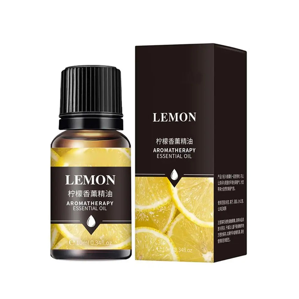 10ml Essential Oils For Aroma Diffuser AirHumidifier Home Water-soluble Lavender Rose Eucalyptus White Peach Oolong Qme Lemon