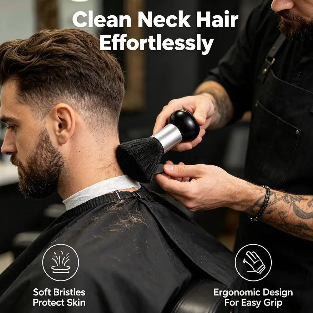 Neck Duster Barber Brush Remove Loose Hair Professional Cutting Soft Qme
