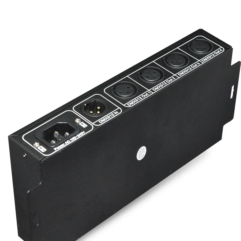 High Power Dmx Led Controller 5CH 10A/CH DMX 512 Decoder Dimmer Driver DC12V-24V MAX 1200W for Led Rgbcw Strip or Light Qme