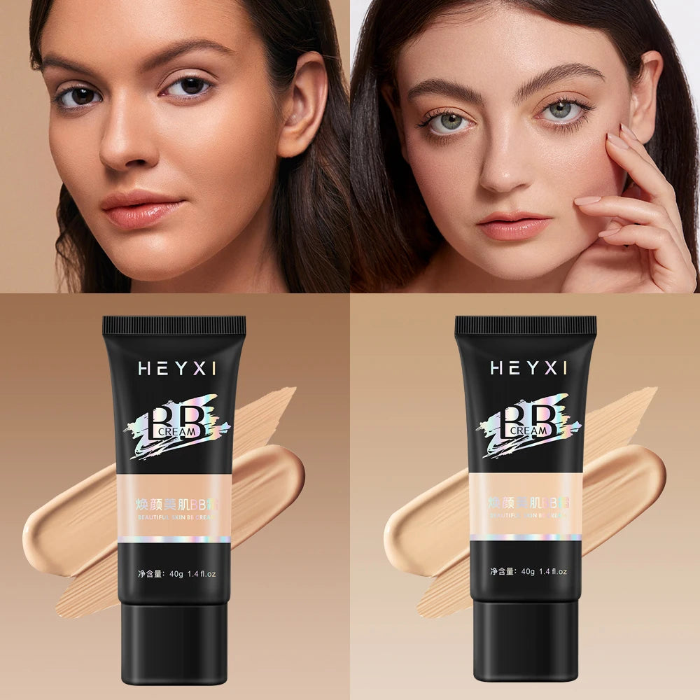 Hydrating BB Cream Full Coverage Concealer Long-lasting Foundation Qme