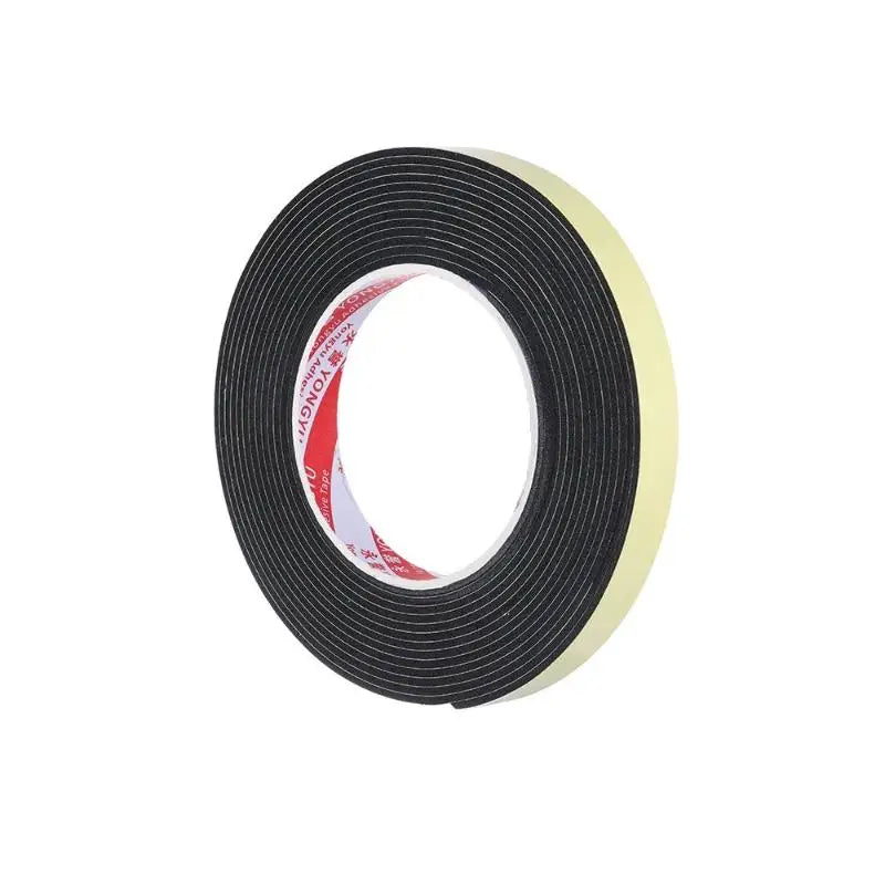 EVA Single Sided Foam Tape Multiple Thickness High Adhesion Shock Absorption Sealing Noise Reduction Home Use DIY Craft Mounting Qme 5mx15mmx1mm BS