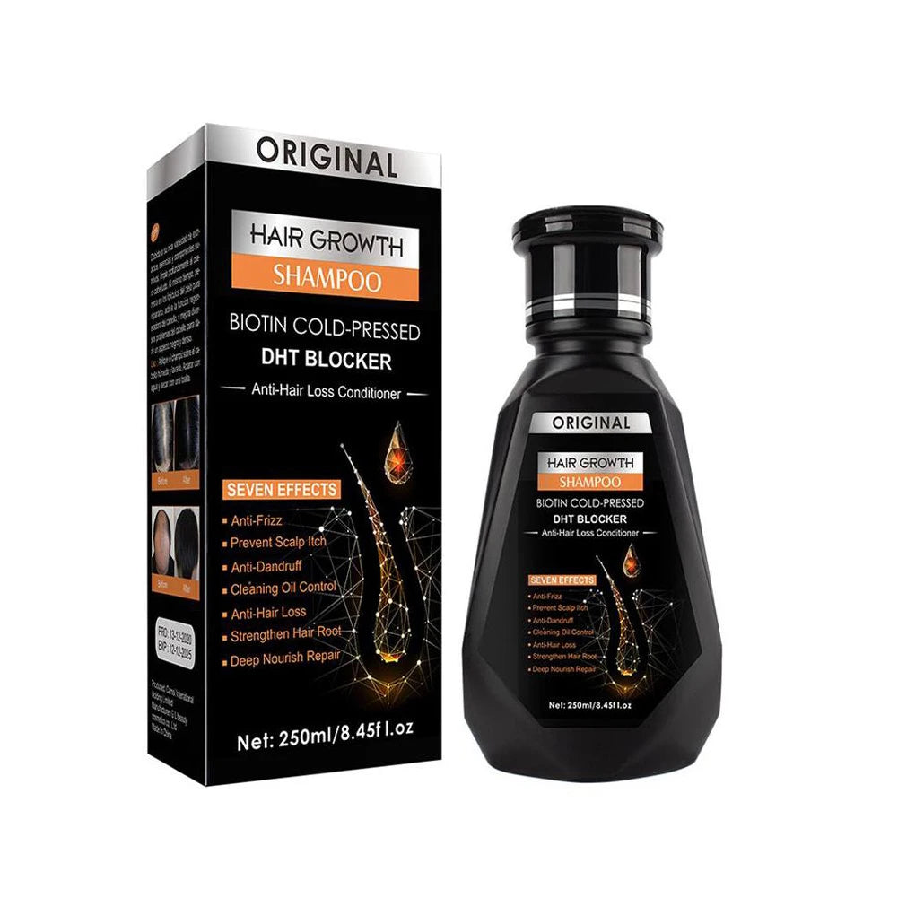 Biotin Shampoo Hair Growth Thinning Ginger Thickening Formula Loss Qme 250ML