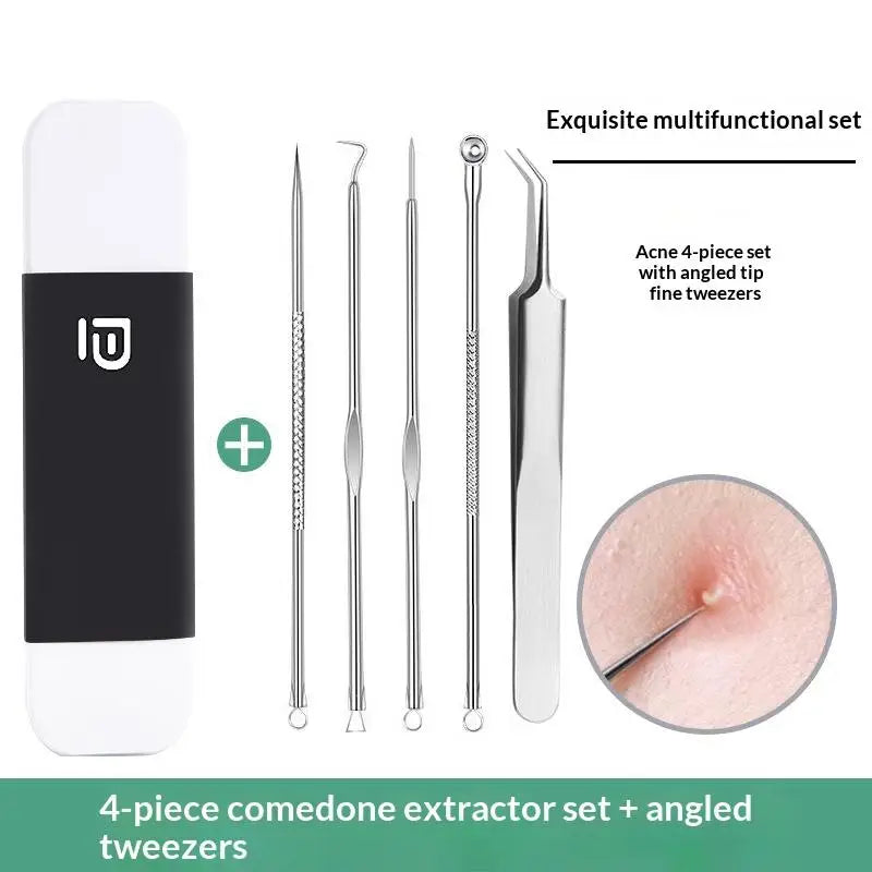 Ultra-precise Acne Blackhead Removal Tool Pimple Tweezers Effective Qme one size A6