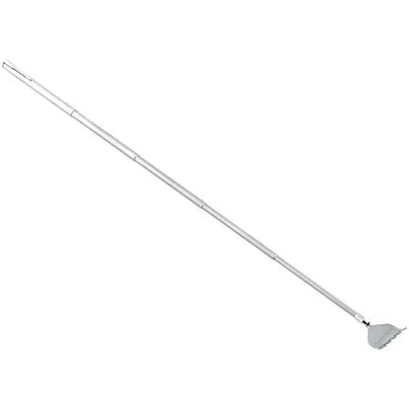 Pen Shaped Telescopic Back Body Itch Back Scratcher, Silvery Qme