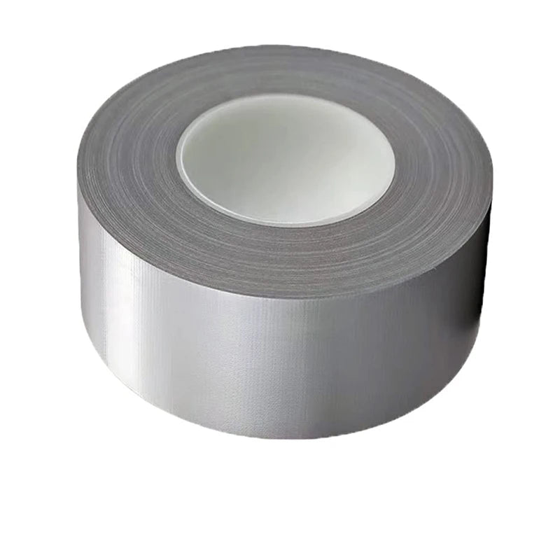 4.5cm*10m Colored Extra Strong Self-adhesive Tape Waterproof Heavy Duty No Residue Craft Duct Tape for DIY Art Packaging Coding Qme Silver gray 10M 45mm|China Mainland